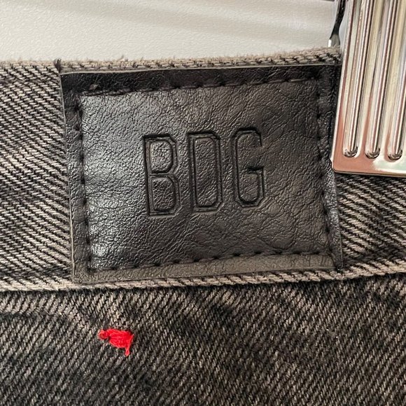 BDG Urban Outfitters Womens 30 Girlfriend High Rise Denim Shorts Faded Black - Picture 7 of 12